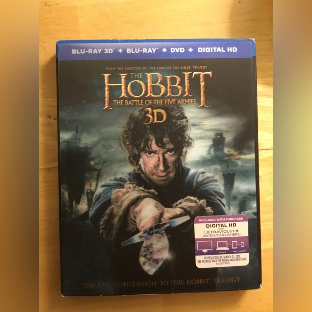 The Hobbit The Battle of the Five Armies 3D